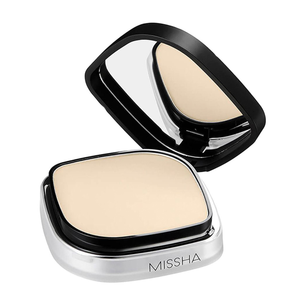 Компактна пудра для обличчя Missha Signature Dramatic Two-Way Pact SPF 25/PA+++, Sand, 9.5 г