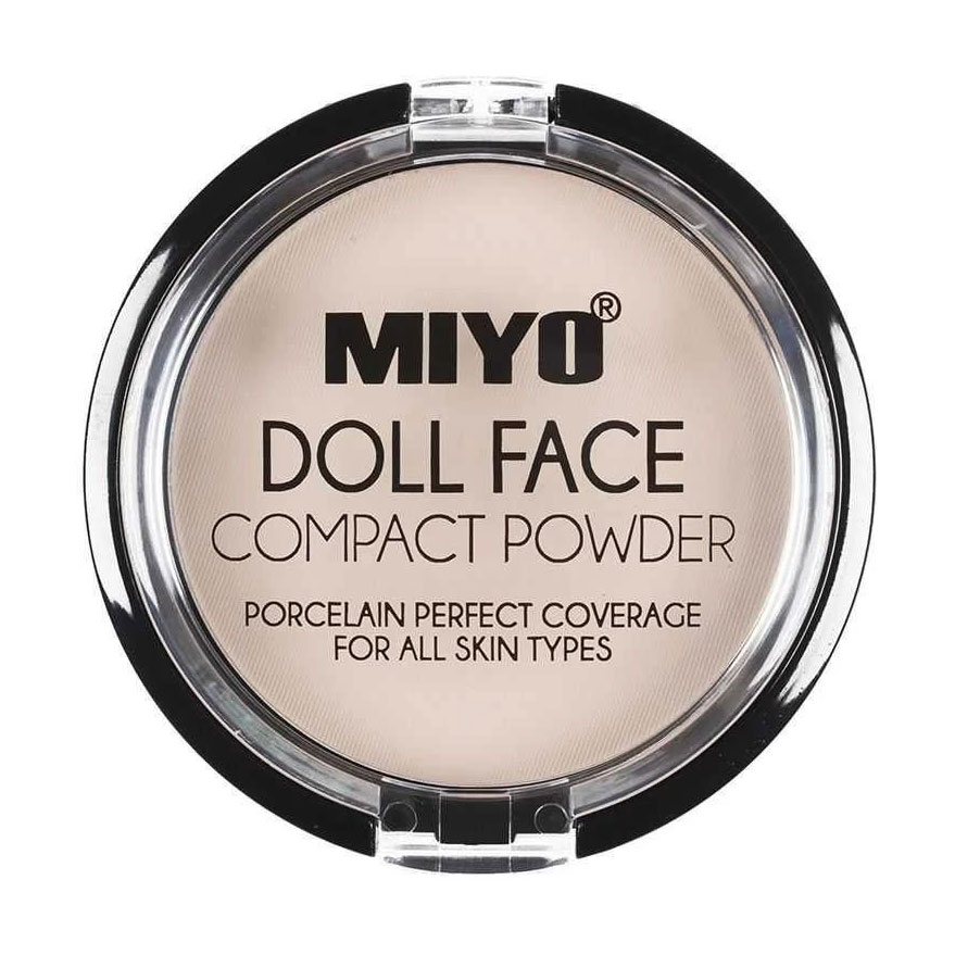 Компактна пудра для обличчя Miyo Doll Face Compact Powder 01 Vanilla, 7.5 г